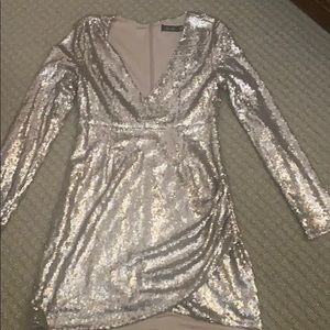 Gold dress